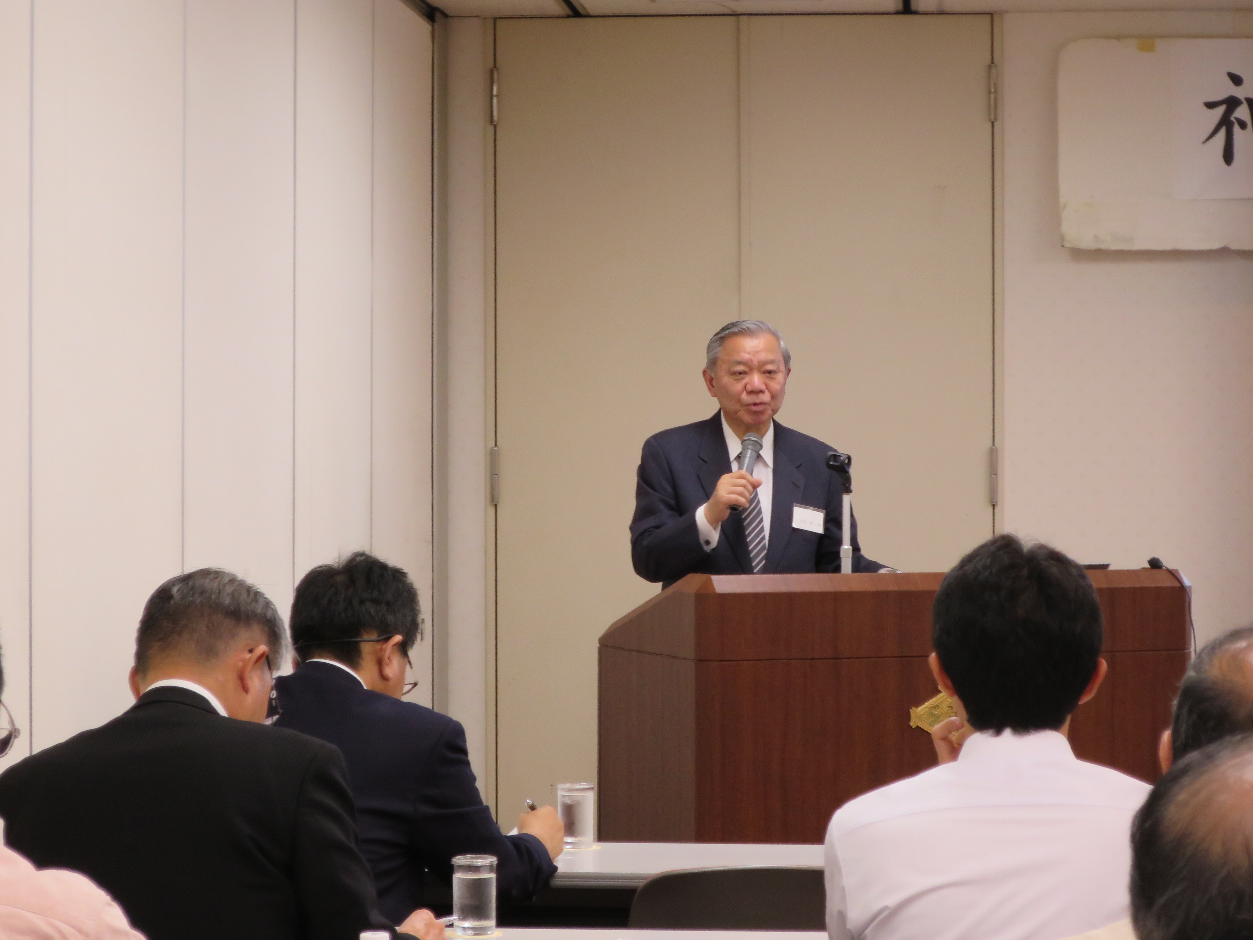 菅原会長開会あいさつ